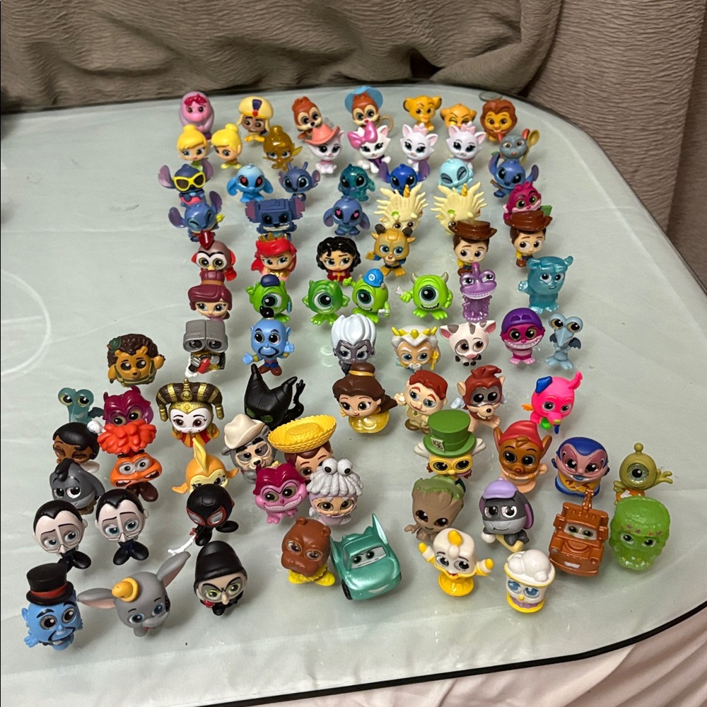 Colorful Disney Character Toy Set